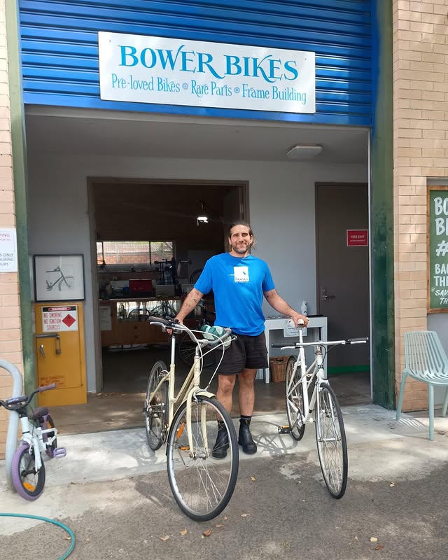 Spare bikes thanks to Bower Bikes